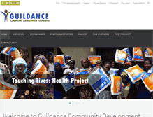 Tablet Screenshot of guildance.org